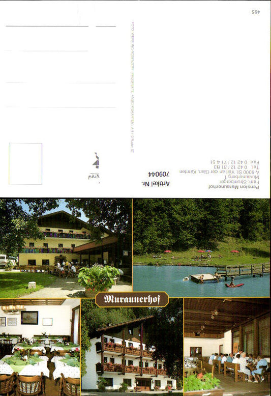 709044 Multi-image AK St. Veit an der Glan Pension Muraunerhof
