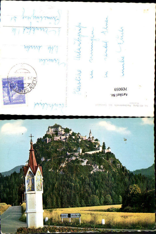 709059 Hochosterwitz Castle b. Launsdorf wayside shrine