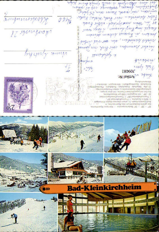 709081 Mehrbild AK Bad Kleinkirchheim Hallenbad Wintersport