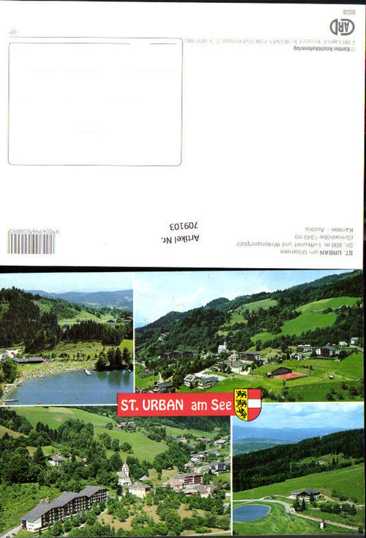 709103 Multi-image postcard St. Urban on Lake Urban Views