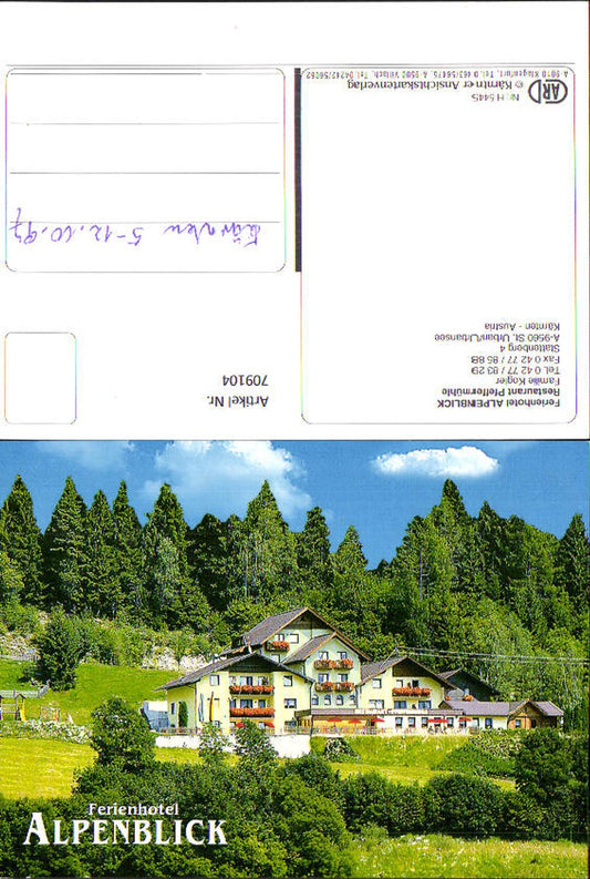 709104 St Urban am Urbansee Holiday Hotel Alpenblick Pfeffermühle