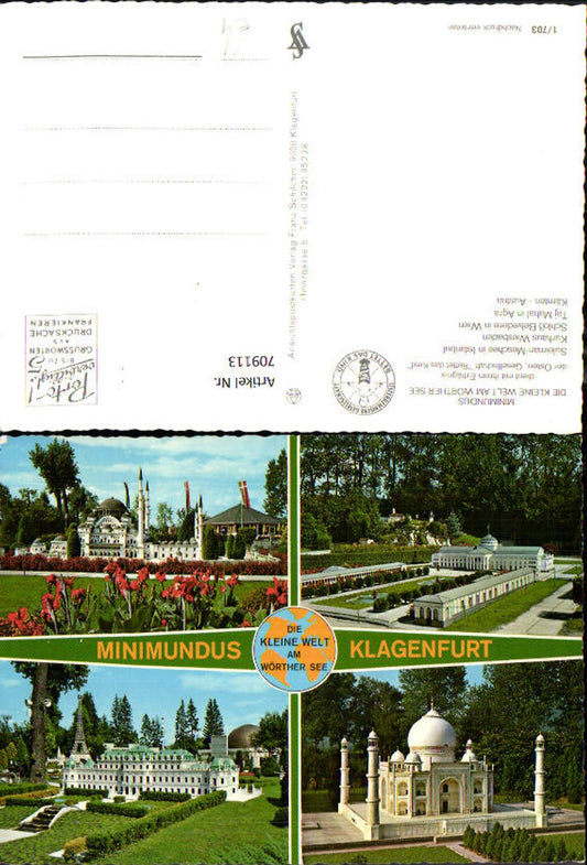 709113 Multi-image AK Klagenfurt Minimundus