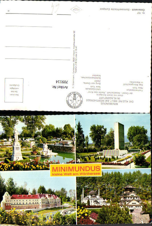 709114 Multi-image AK Klagenfurt Minimundus