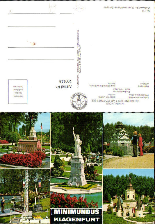 709115 Multi-image AK Klagenfurt Minimundus