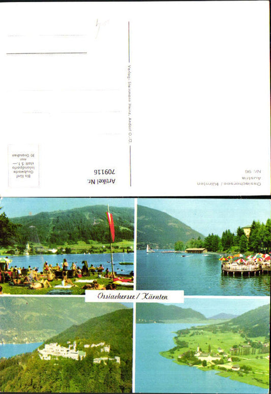 709116 Ossiachersee Ossiach Strandleben Stift