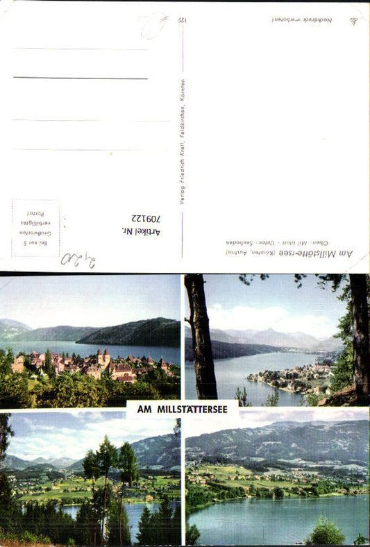 709122 Multi-image AK Millstatt Millstättersee Seeboden