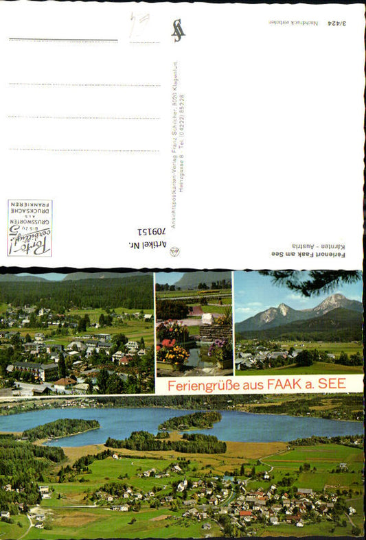 709151 Faak am See Faaker See Ansichten