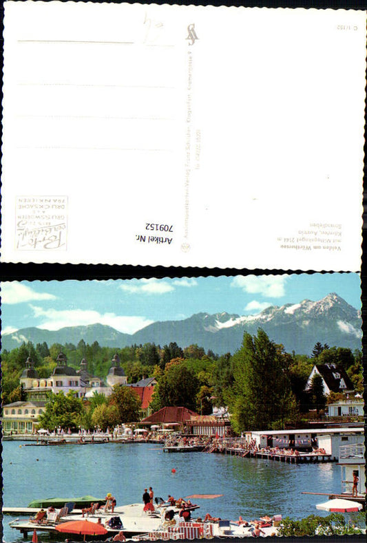 709152 Velden am Wörthersee mit Mittagskogel Schlosshotel