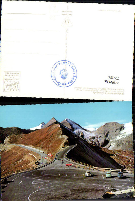 709154 Großglockner Hochalpenstraße Fuscher Törl Heiligenblut Sonnenwelleck VW Käfer Bully