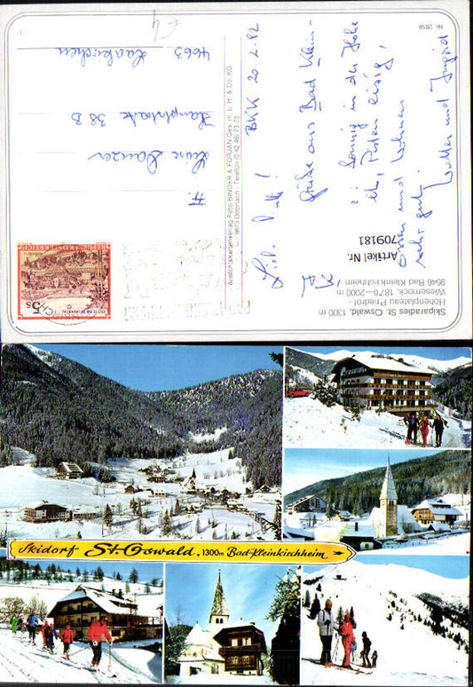 709181 Multi-image AK St. Oswald Bad Kleinkirchheim Winter sports