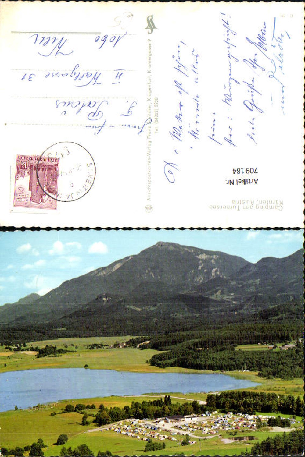 709184 Camping a. Turnersee St Primus St Kanzian a. Lake Klopein