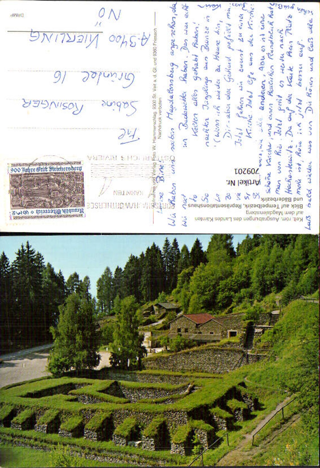 709201 Magdalensberg Kelt. Röm. Ausgrabungen