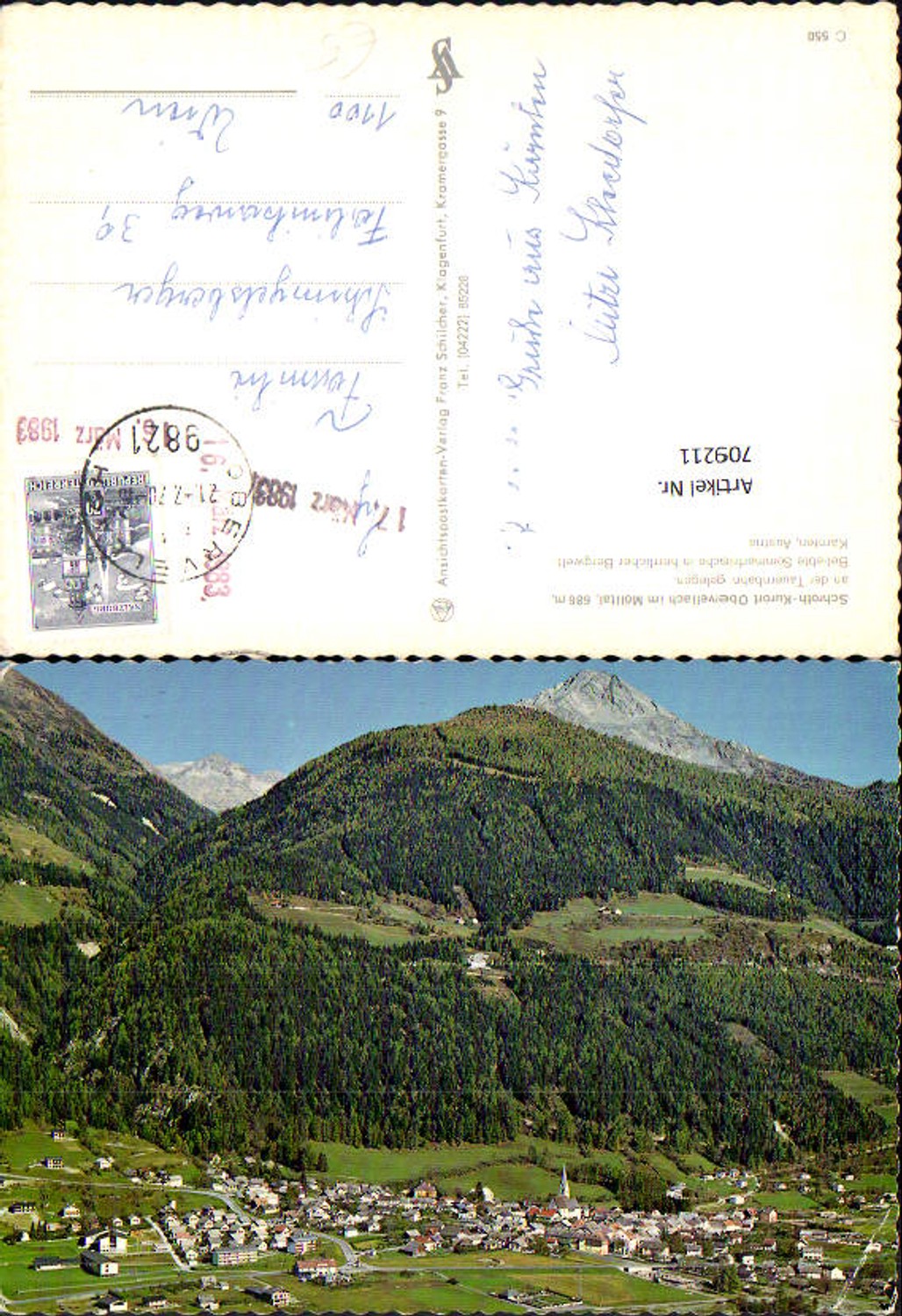 709211 Obervellach im Mölltal an d. Tauernbahn