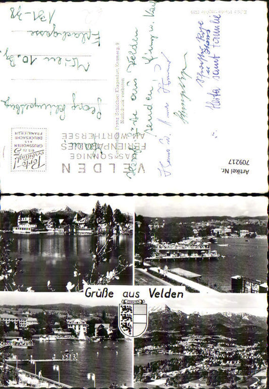 709217 Mehrbild AK Velden am Wörthersee