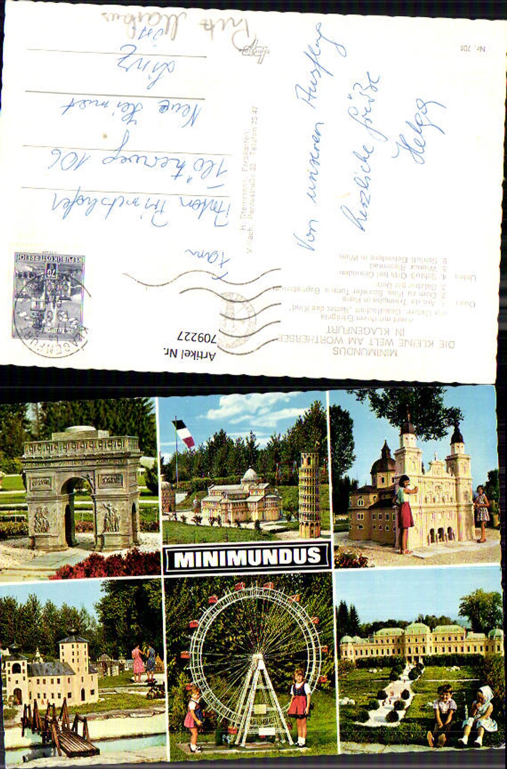709227 Multi-image AK Klagenfurt Wörthersee Minimundus