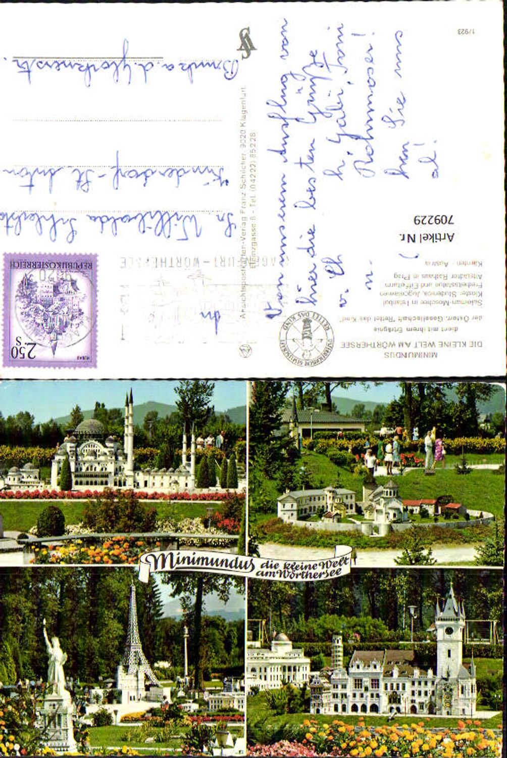 709229 Multi-image AK Klagenfurt Wörthersee Minimundus