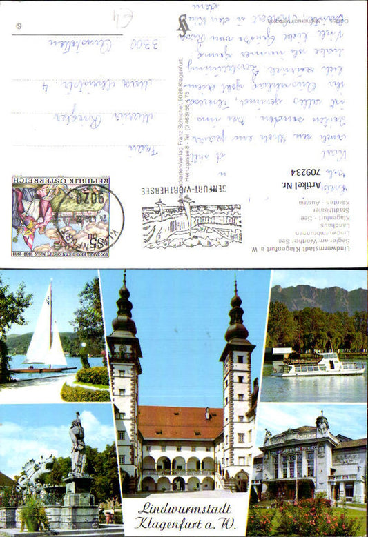 709234 Klagenfurt am Wörthersee Sailing Lindwurm Country House City Theatre