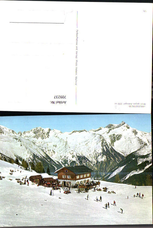 709237 Mallnitz Häusleralm View towards Ankogel Winter sports