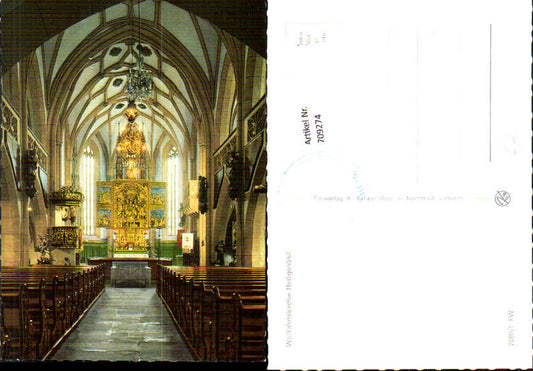 709274 Pilgrimage Church Heiligenblut Grossglockner High Alpine Road Interior view