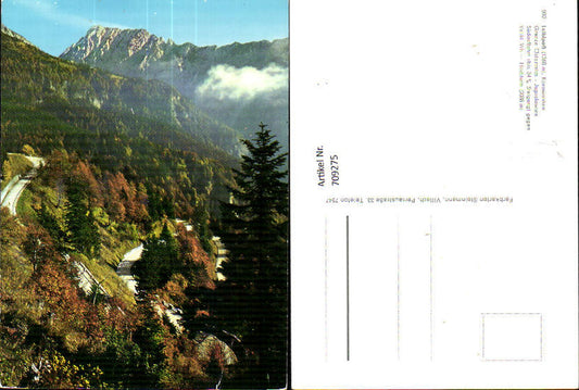 709275 Loiblpass Karawanken border near Ferlach