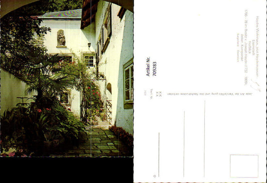 709283 Eisenstadt Komponist Haydns Wohnhaus Haydmuseum Hochblick