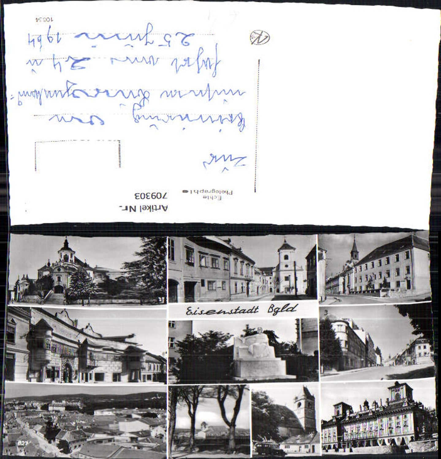 709303 Foto AK Eisenstadt Ansichten