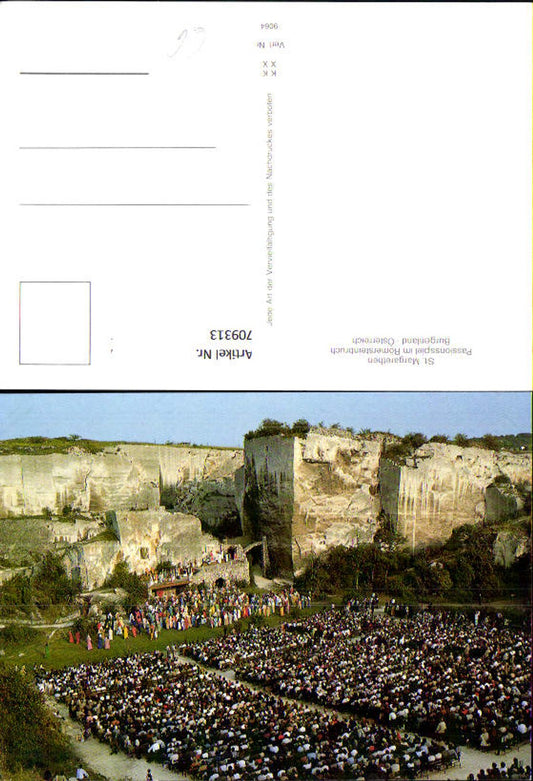 709313 St Margarethen Passionsspiel im Römersteinbruch Theater Steinbruch