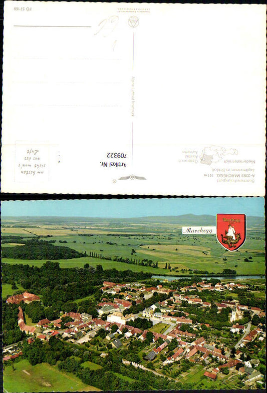 709322 Fliegeraufnahme Marchegg Jagdmuseum im Schloss pub Alpine Luftbild FÖ 57169