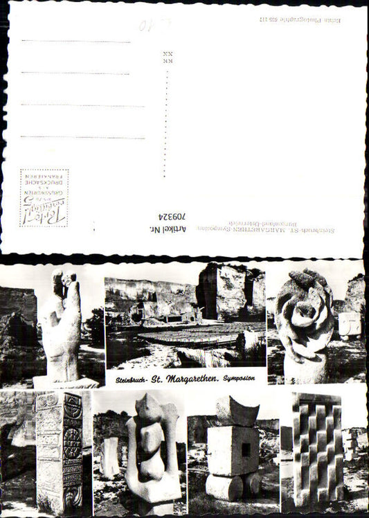 709324 Mehrbild AK St Margarethen Steinbruch Symposion