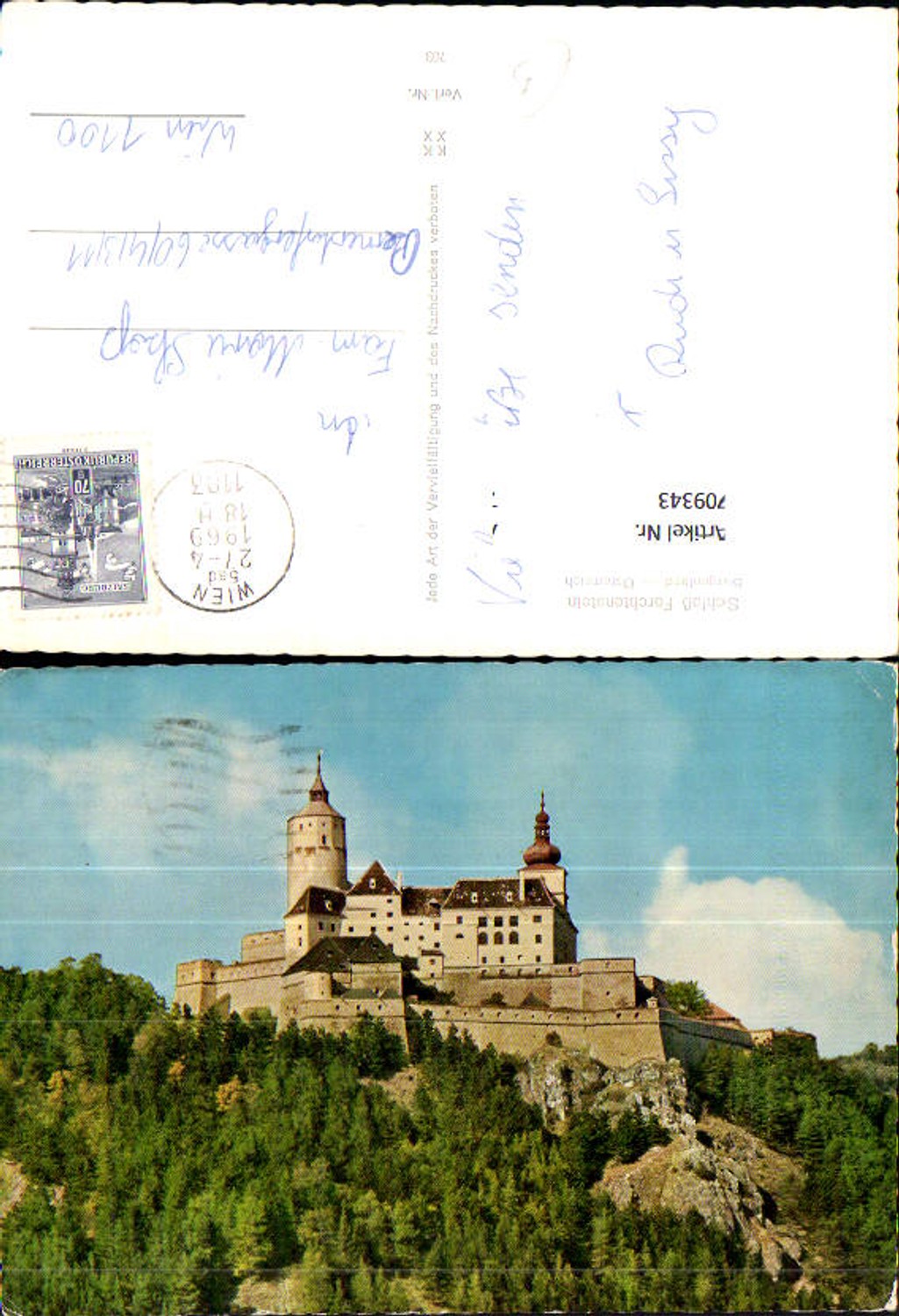 709343 Forchtenstein Burg Schloss Forchtenstein