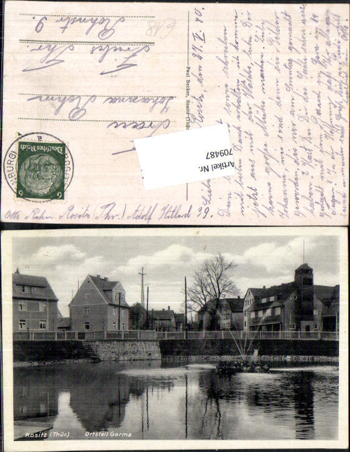 709487 Rositz Thuringia Gorma Partie Altenburg