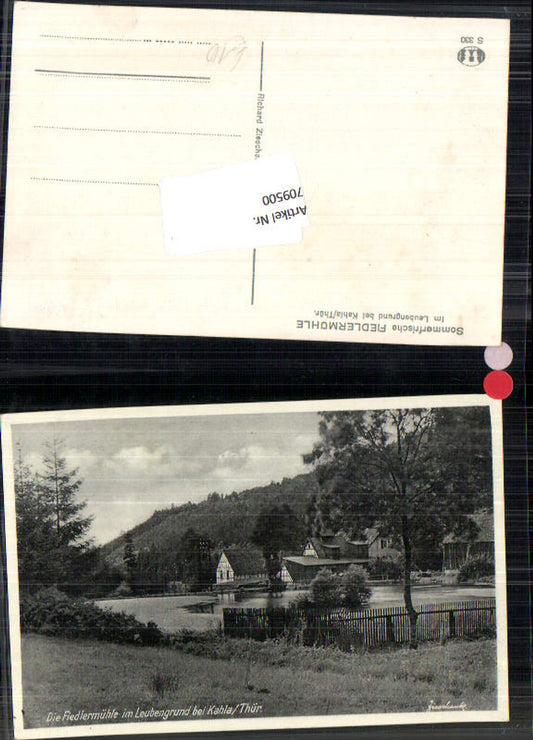 709500 Fiedlermühle in Leubengrund near Kahla, Thuringia