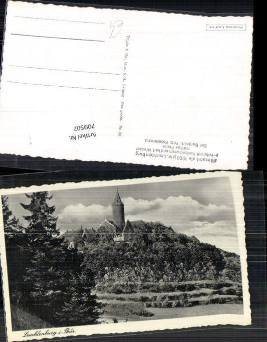 709502 Leuchtenburg in Thuringia