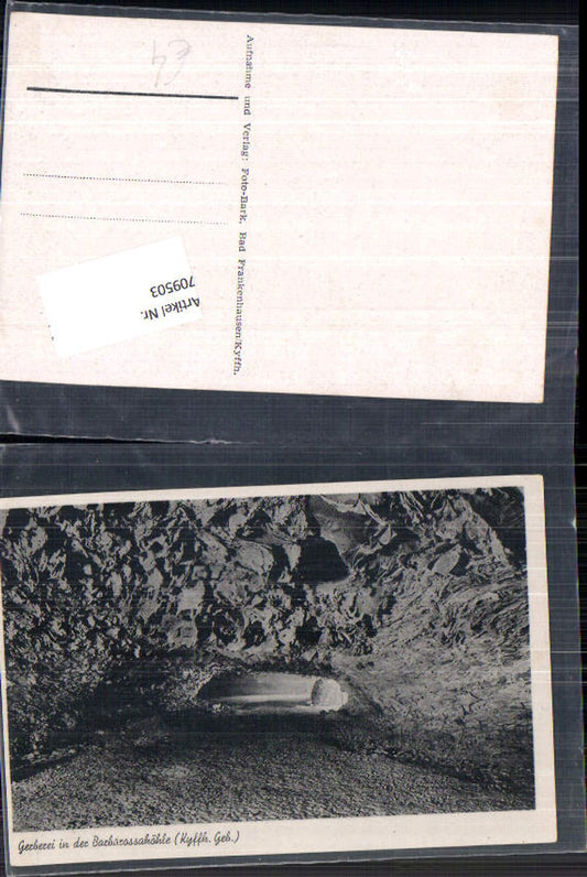 709503 Tannery Barbarossa Cave Kyffhäuser Cave Bad Frankenhausen
