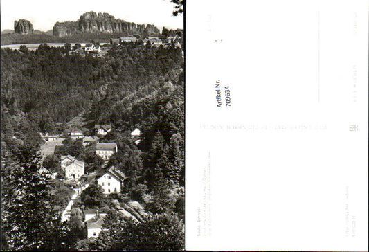 709634 Sächsische Schweiz Rathen Ostrau Kirnitzschtal