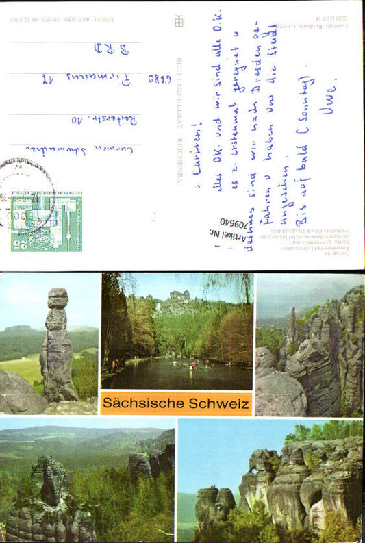 709640 Sächsische Schweiz Rathen Amselsee