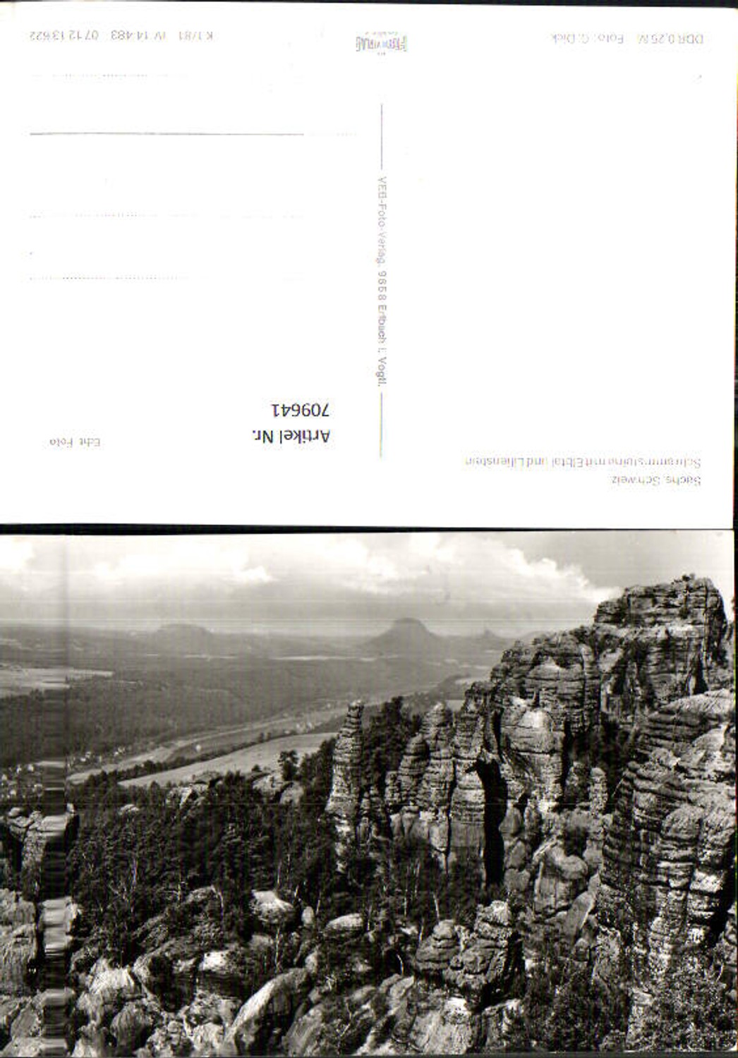 709641 Sächsische Schweiz Rathen Schrammsteine