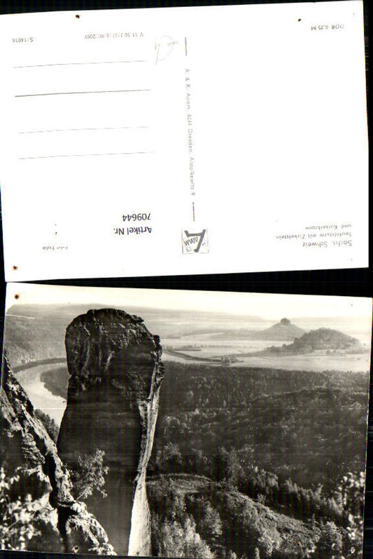 709644 Sächsische Schweiz Rathen Teufelsturm