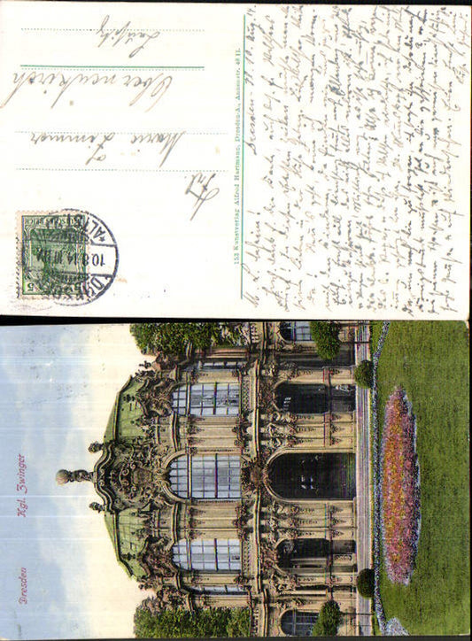 709647 Dresden Zwinger gel Oberneukirch Lausitz
