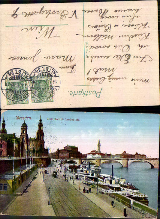 709668 Dresden Dampfschiff Landeplatz