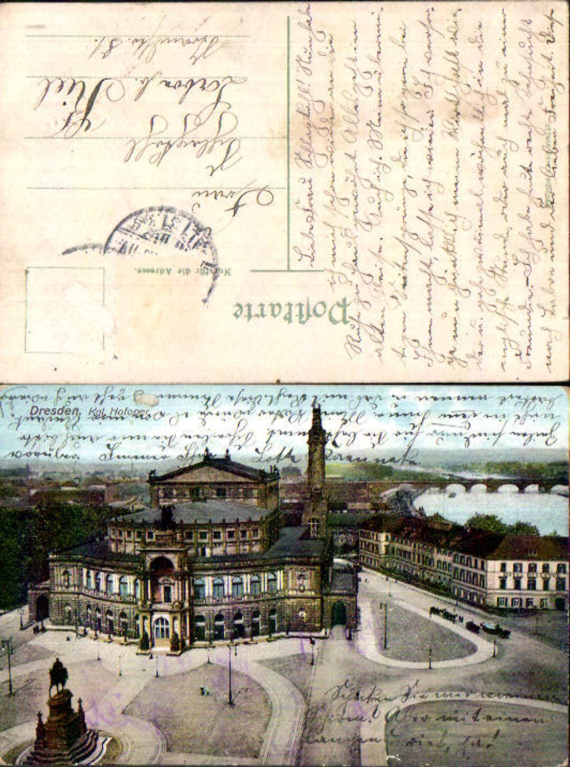 709674 Dresden Hofoper Oper gel Laboe Kiel