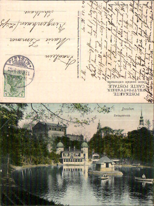 709684 Dresden Zwingerteich Zwinger gel Ringenhain Lausitz