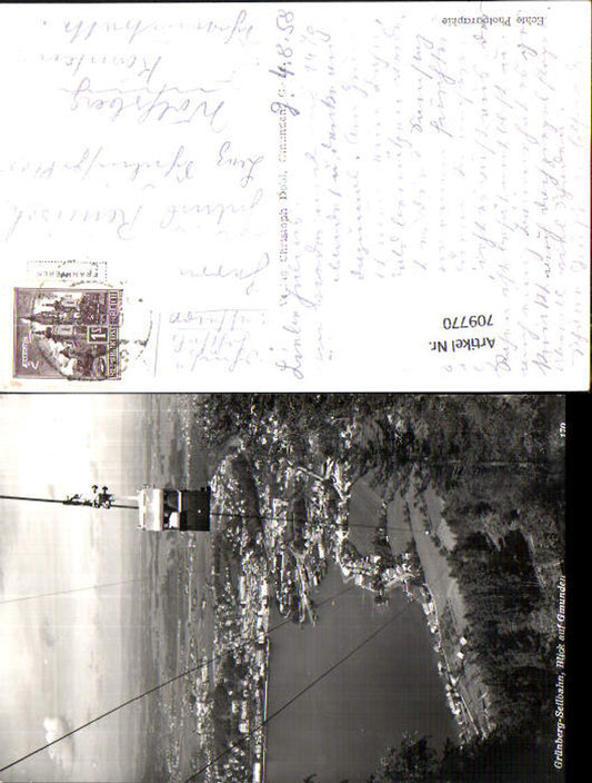 709770 Gmunden am Traunsee Grünberg Seilbahn