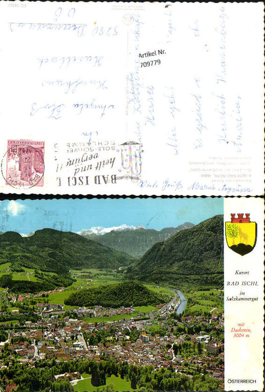 709779 Luftbild Fliegeraufnahme Bad Ischl pub Alpine