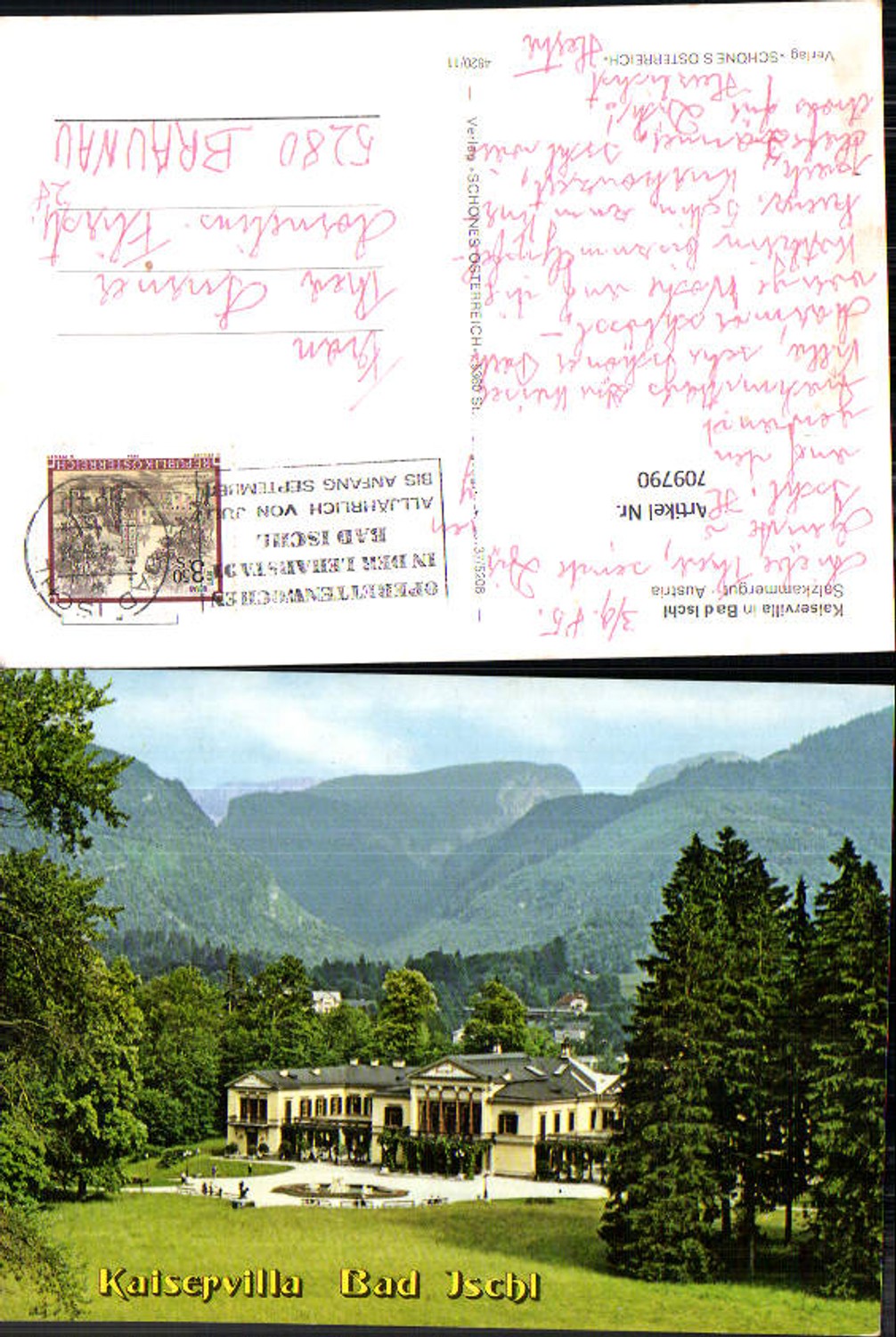 709790 Bad Ischl Kaiservilla