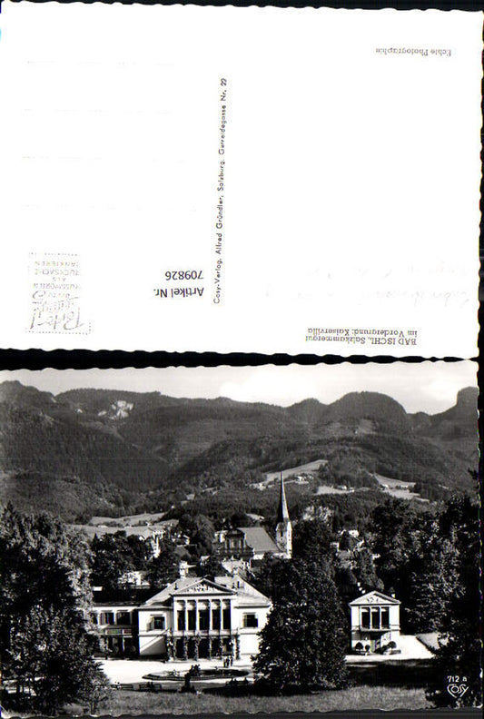 709826 Bad Ischl Kaiservilla pub Cosy 712a