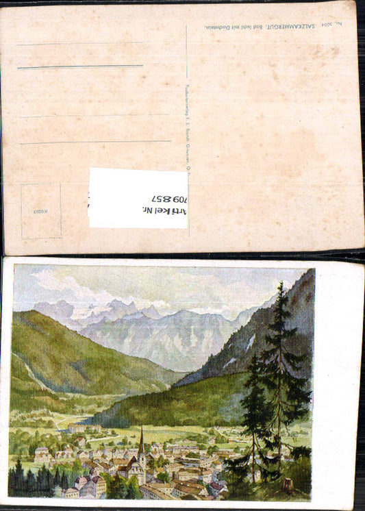 709857 Künstler AK Hubert Lechner Bad Ischl pub Brandt 5054