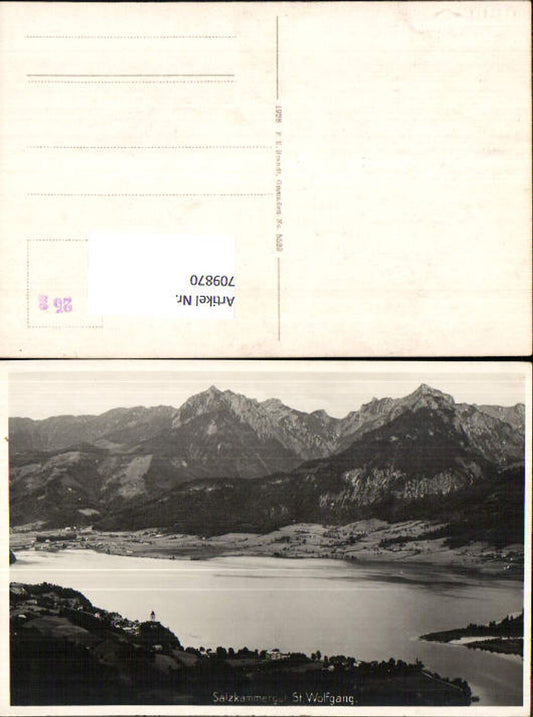 709870 St. Wolfgang am Wolfgangsee