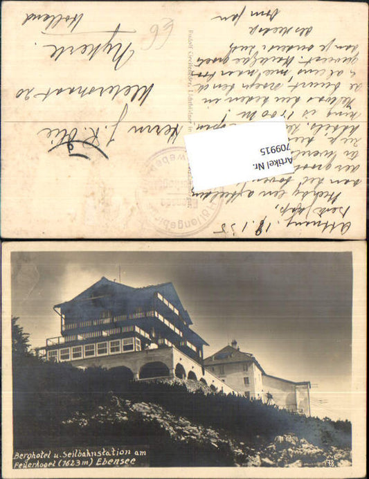 709915 Ebensee am Traunsee Feuerkogel Station