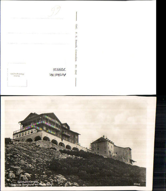 709916 Ebensee am Traunsee Feuerkogel Station